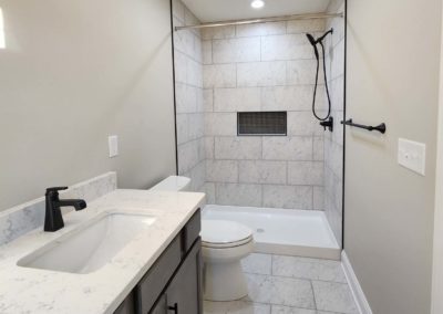 Custom built bathroom