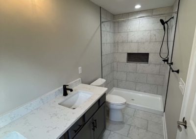 Custom built bathroom