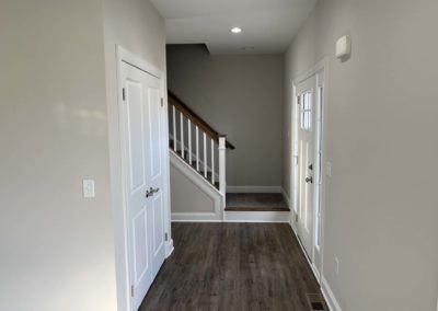 Custom built entryway