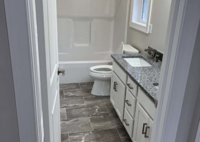 Custom built bathroom