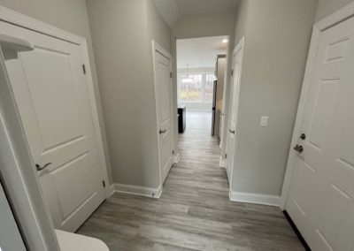 Custom built entryway